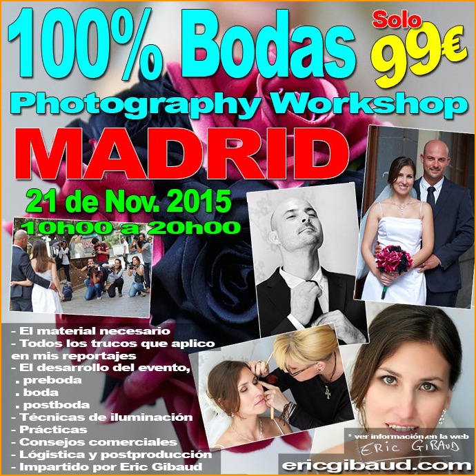 Taller de fotografa de boda Madrid ericgibaud.com