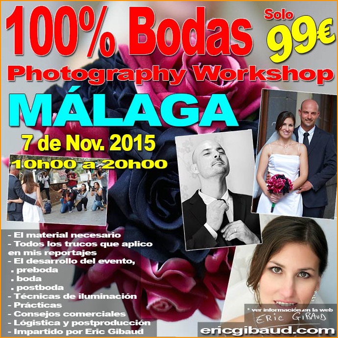 Taller de fotografa de boda Mlaga ericgibaud.com